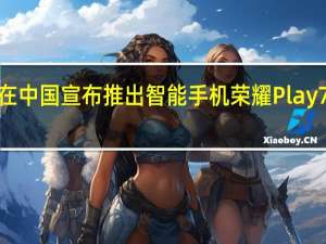 荣耀今天在中国宣布推出智能手机荣耀Play 7T的新预算系列