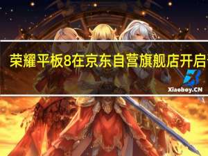 荣耀平板8在京东自营旗舰店开启预售