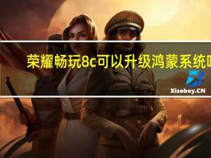荣耀畅玩8c可以升级鸿蒙系统吗（荣耀畅玩8c）