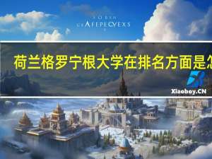 荷兰格罗宁根大学在排名方面是怎样