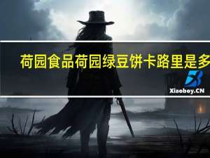 荷园食品 荷园绿豆饼卡路里是多少