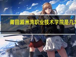 莆田湄洲湾职业技术学院是几本