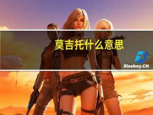 莫吉托什么意思