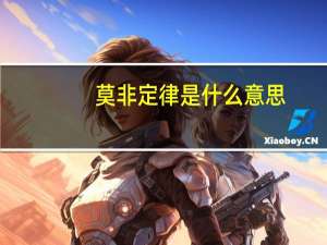 莫非定律是什么意思