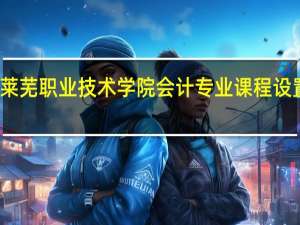 莱芜职业技术学院会计专业课程设置如何