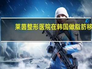 莱茵整形医院 在韩国做脂肪移植一般是去哪些整形医院