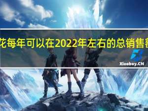 莲花每年可以在2022年左右的总销售额超过10,000