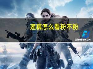 莲藕怎么看粉不粉