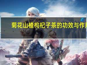 菊花山楂枸杞子茶的功效与作用（菊花山楂枸杞茶的功效与作用）