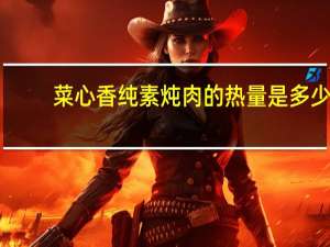 菜心香纯素炖肉的热量是多少