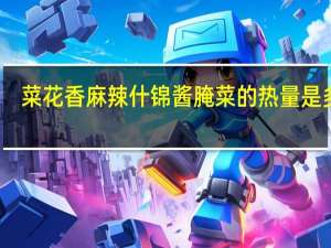 菜花香 麻辣什锦酱腌菜的热量是多少