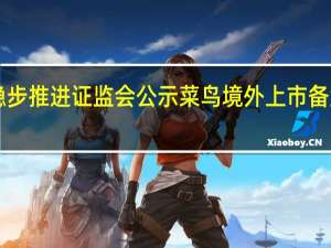菜鸟IPO稳步推进 证监会公示菜鸟境外上市备案补充材料要求