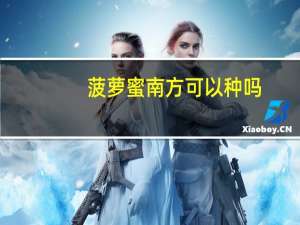 菠萝蜜南方可以种吗