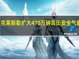 菲亚特克莱斯勒扩大470万辆高田安全气囊的召回范围