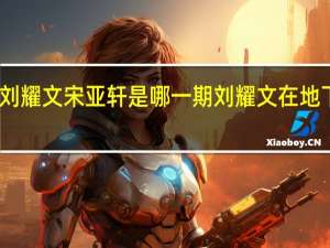 萌贼探案刘耀文宋亚轩是哪一期 刘耀文在地下室顶哭宋亚轩