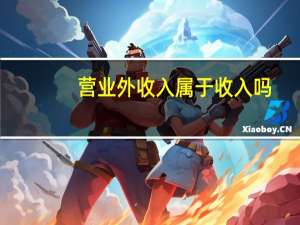 营业外收入属于收入吗