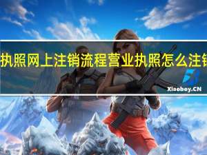 营业执照网上注销流程 营业执照怎么注销网上申请