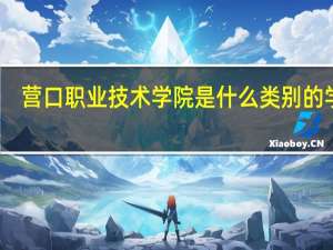 营口职业技术学院是什么类别的学校
