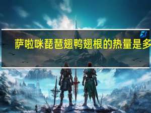 萨啦咪 琵琶翅鸭翅根的热量是多少