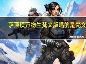萨顶顶万物生梵文版唱的是梵文吗（急 萨顶顶的万物生梵文谐音歌词）