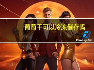 葡萄干可以冷冻储存吗