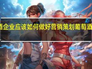 葡萄酒企业应该如何做好营销策划 葡萄酒文化与营销