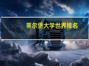 蒂尔堡大学世界排名