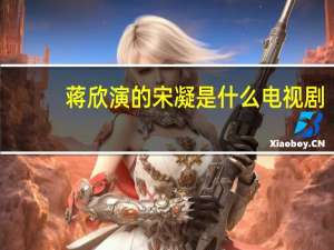 蒋欣演的宋凝是什么电视剧