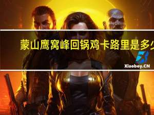 蒙山鹰 窝峰回锅鸡卡路里是多少