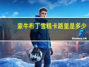 蒙牛 布丁雪糕卡路里是多少