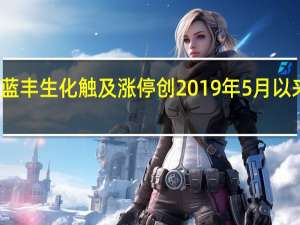 蓝丰生化触及涨停 创2019年5月以来新高