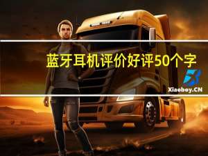 蓝牙耳机评价好评50个字