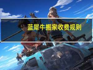 蓝犀牛搬家收费规则