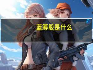 蓝筹股是什么