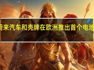 蔚来汽车和壳牌在欧洲推出首个电池交换站