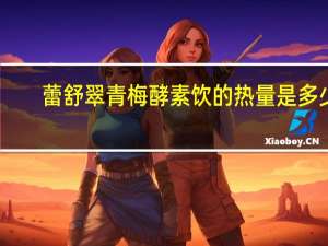 蕾舒翠 青梅酵素饮的热量是多少