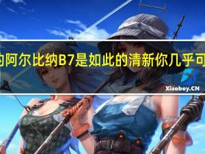薄荷绿的阿尔比纳B7是如此的清新 你几乎可以感受到它的