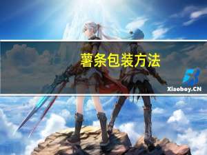 薯条包装方法