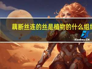 藕断丝连的丝是植物的什么组织（藕断丝连的丝）