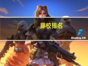 藤校排名