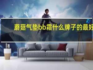 蘑菇气垫bb霜什么牌子的最好