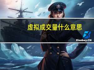虚拟成交量什么意思