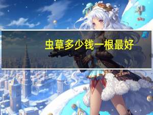 虫草多少钱一根最好（虫草多少钱一根）
