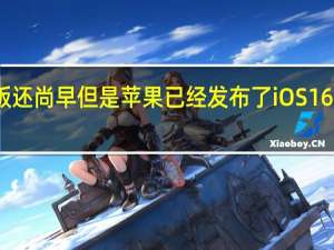 虽然正式版还尚早但是苹果已经发布了iOS 16的第二个测试版