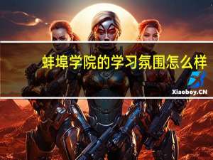 蚌埠学院的学习氛围怎么样