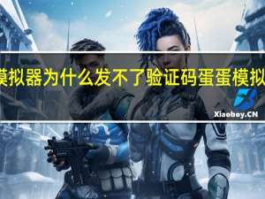 蛋蛋模拟器为什么发不了验证码 蛋蛋模拟器使用方法