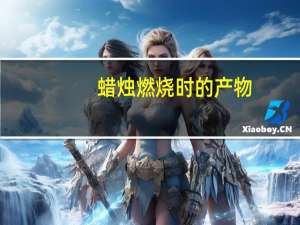 蜡烛燃烧时的产物（蜡烛燃烧生成的产物是什么）