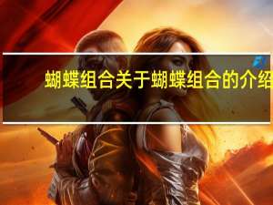 蝴蝶组合 关于蝴蝶组合的介绍