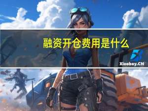 融资开仓费用是什么