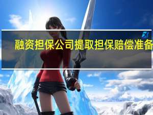 融资担保公司提取担保赔偿准备金（担保赔偿准备金提取比例）